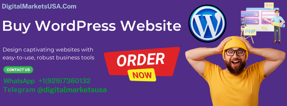 Buy WordPress Website